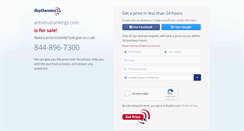 Desktop Screenshot of antivirusrankings.com